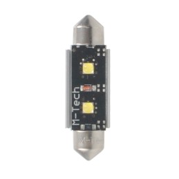 L813W - C5W 36mm 2xHP LED 12V Blanco