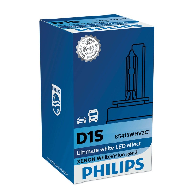 Philips D1S WhiteVision 85V35W Pk32d-2 C1