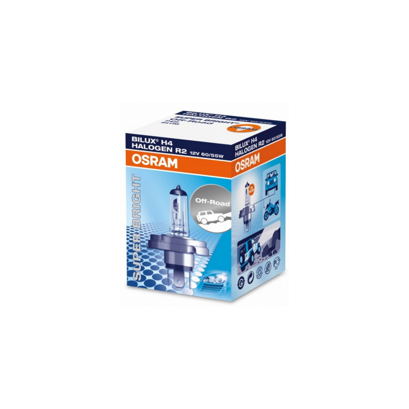 Halogen OSRAM SUPER BRIGHT PREMIUM H4 P43t 12V 100/90W