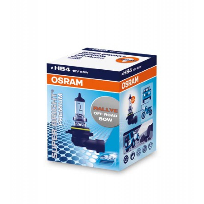 Halogen OSRAM SUPER BRIGHT PREMIUM HB4 P22d 12V 80W