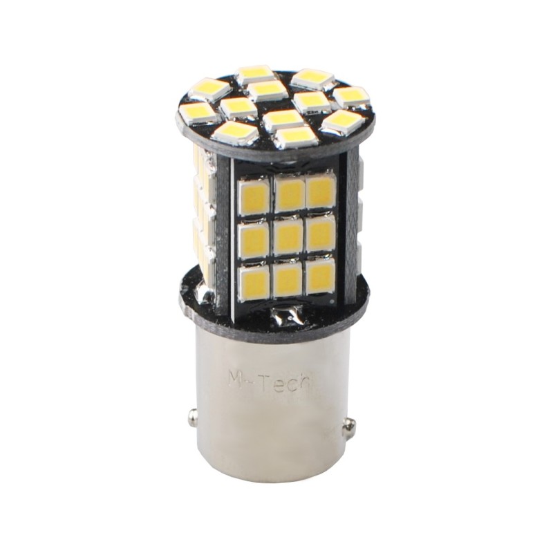 L354W - BA15s 18xSMD5050 12VCANBUS  Blanco