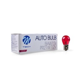 Lámpara M-Tech PR21W BAW15s 12V/21W ROJO