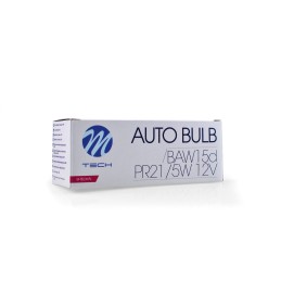 Lámpara M-Tech PR21/5W BAW15d 12V/21/5W ROJO