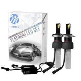 LED SET M-TECH Platinum H4