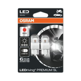 OSRAM LEDriving® 7905R-02B 1,5 W 12V W3x16d W21W Red &
                                                                  