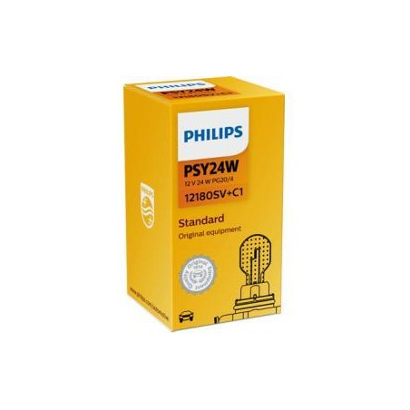 Philips PSY24W SilverVision 12V24W PG20/4 C1