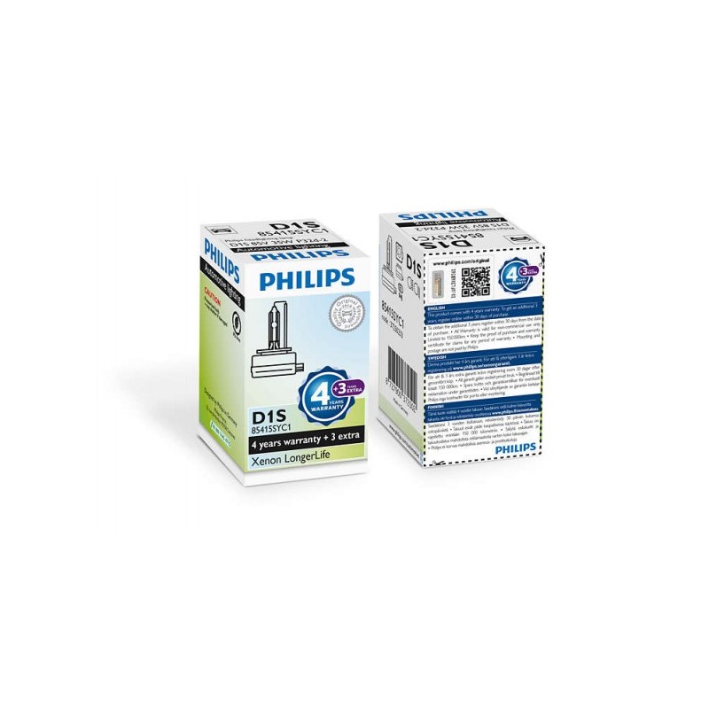 Philips D1S Warranty 85V35W Pk32d-2 C1