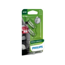 Philips W5W LongLife EcoVision 12V5 W2,1x9,5d B2