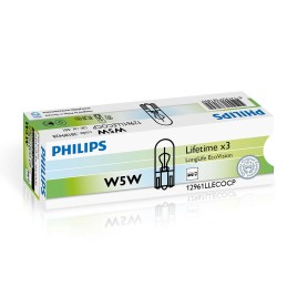 Philips W5W LongLife EcoVision 12V5 W2,1x9,5d CP