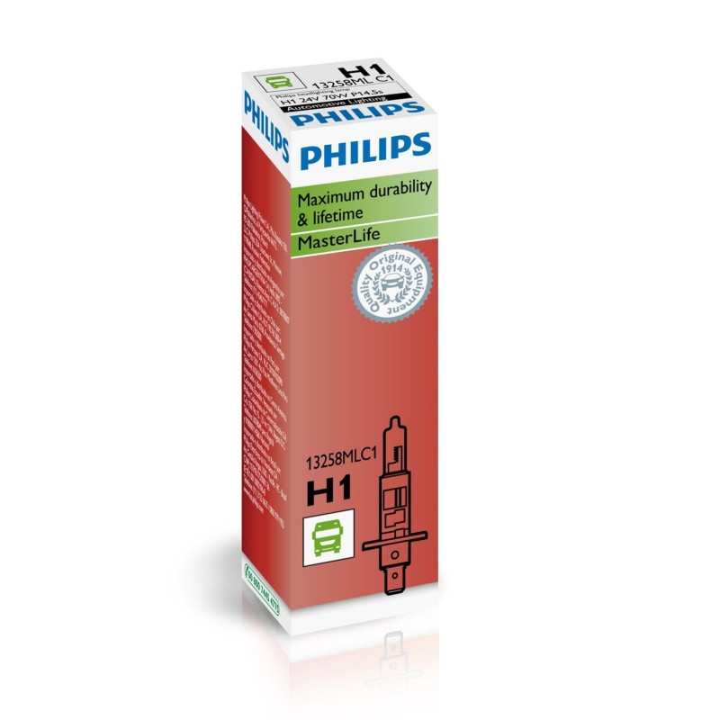 Philips H1 MasterLife 24V70W P14,5s C1