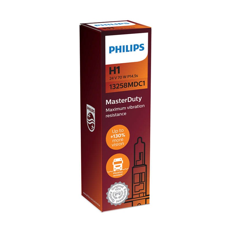 Philips H1 MasterDuty 24V70W P14,5s C1