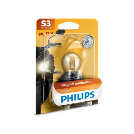 Philips S3 12V15W P26s BW
