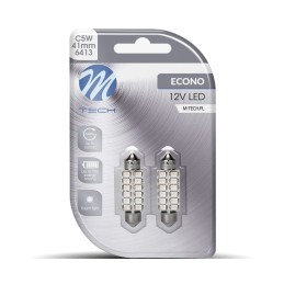 Blister 2x LED L030B - C5W 41mm 12xSMD3528 Azul