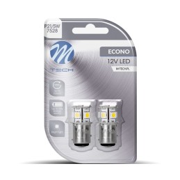 Blister 2x LED L089W - BAY15d 8xSMD5050 Blanco