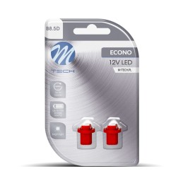 Blister 2x LED L092R - B8.5D 1xSMD5050 Rojo