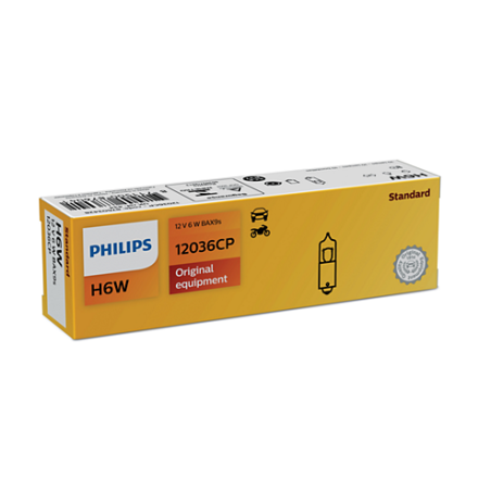 Philips H6W 12V6W BAX9s CP