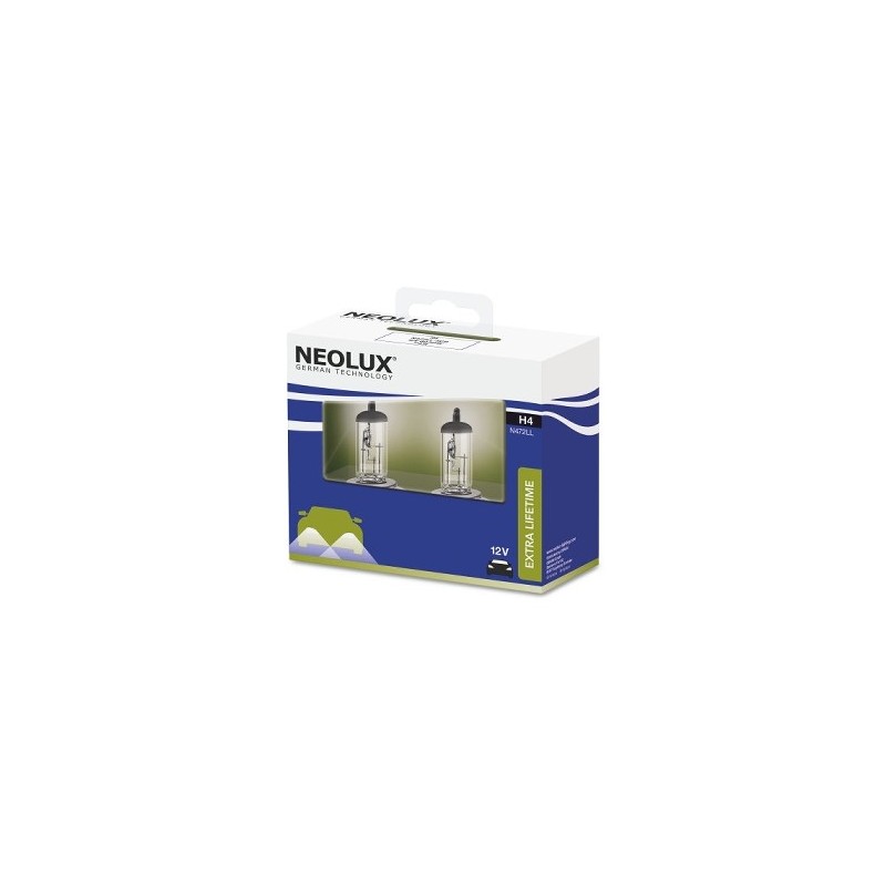 NEOLUX Extra Lifetime P43t 12V 60/55W H4
