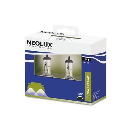 NEOLUX Extra Lifetime P43t 12V 60/55W H4