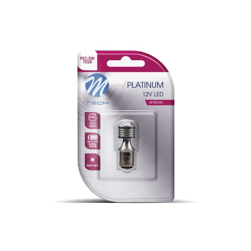 Blister 1x LED L812W - BAY15d 4xHP LED 12-24V Blanco