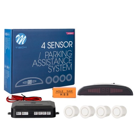 Sensor de aparcamiento CP14 18mm - blanco