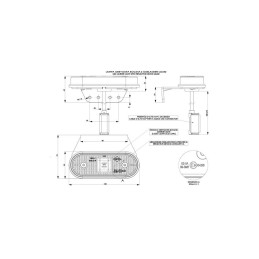 Luz de gálibo HORPOL LED HOR61 LD650 12/24V ECE Naranja
                                                                  