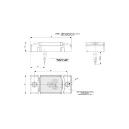Luz de gálibo HORPOL LED HOR40 LD141 12/24V ECE Naranja
                                                                  