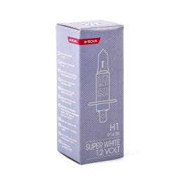 Lámpara halógena M-Tech Super White P14.5s 12V/55W H1