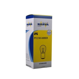 NARVA PY21W AMBER BAU15s 21W 12V