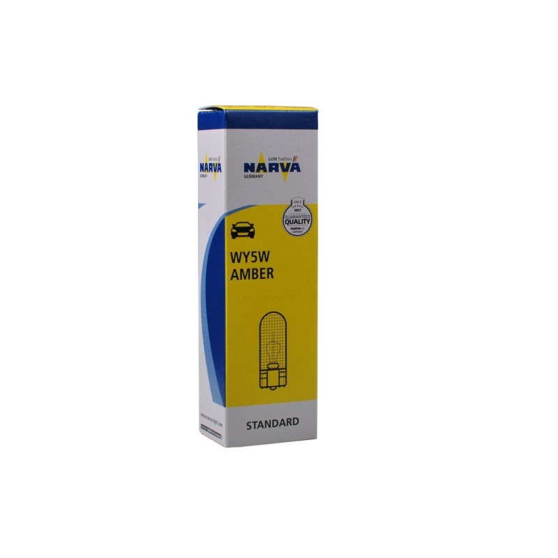 NARVA WY5W AMBER W2,1X9,5d 5W 12V