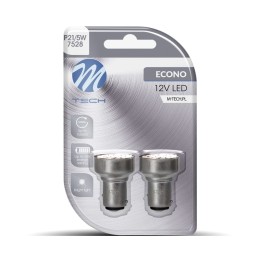 Blister 2x LED L108W - BAY15d 19xSMD2835 Blanco