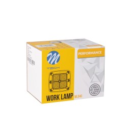 Faro de trabajo - Cuadrado 4x5W LED 20W 10-32V Flood, Performance Series