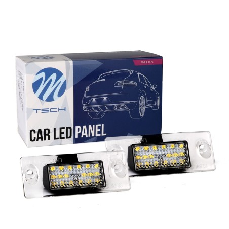 Luz de matrícula de LED 18 SMD Audi A4-2