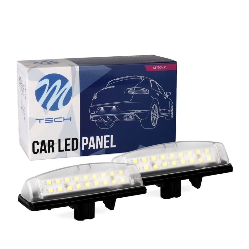 Luz de matrícula de LED 18 SMD Toyota Camry