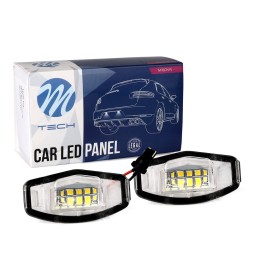 Luz de matrícula de LED 18 SMD Honda Civic
