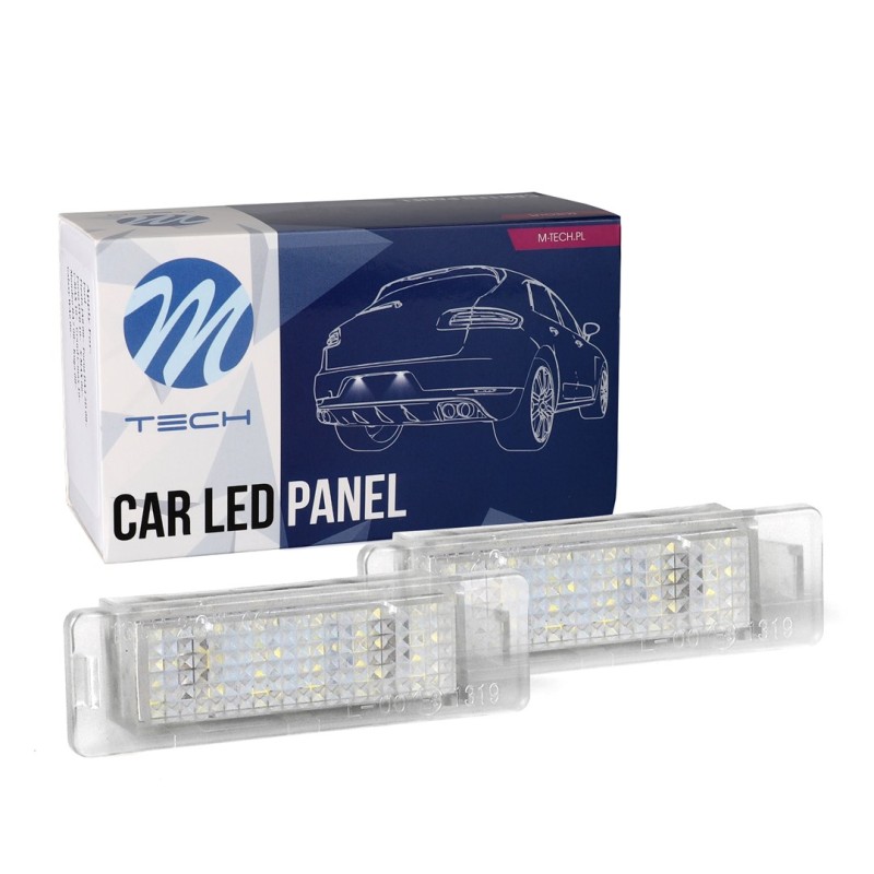 Luz de matrícula de LED 18 SMD Opel Astra F
