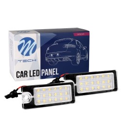 Luz de matrícula de LED 18 SMD Volvo V70