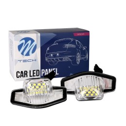 Luz de matrícula de LED 18 SMD Honda Jazz