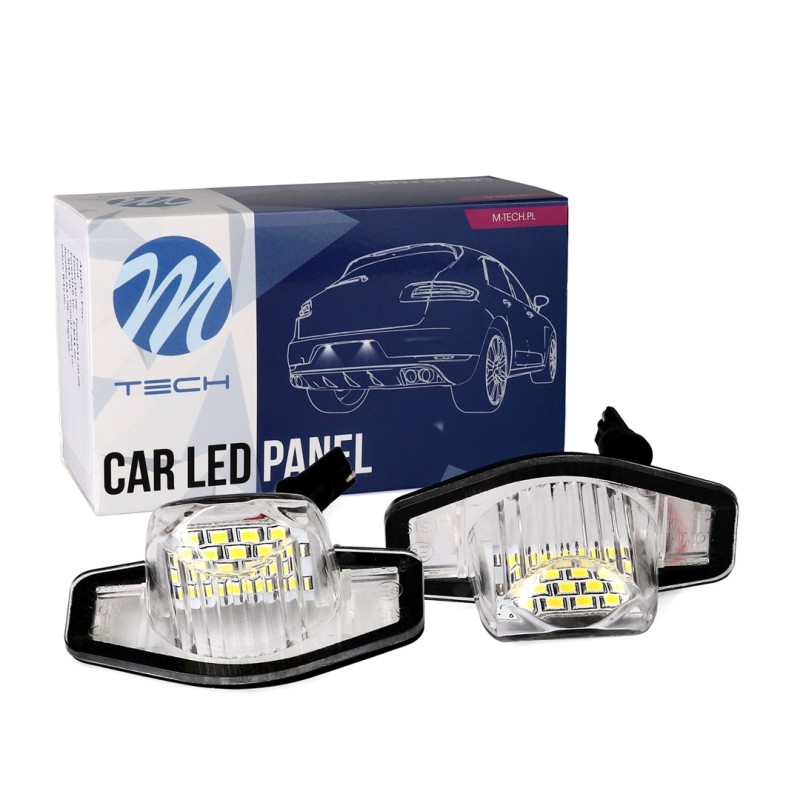 Luz de matrícula de LED 18 SMD Honda Jazz