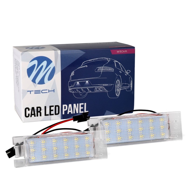Luz de matrícula de LED 18 SMD Alfa Romeo 147
