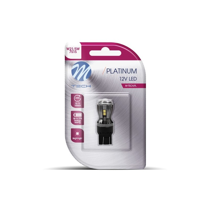 Blister 1x LED L823W - T20 Haz Doble 14x2835SMD CANBUS 12-24V Blanco