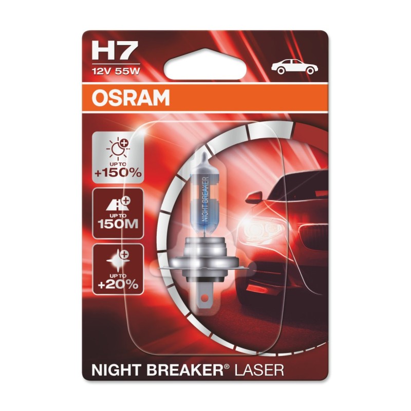 NIGHT BREAKER® LASER H7 01-Blister