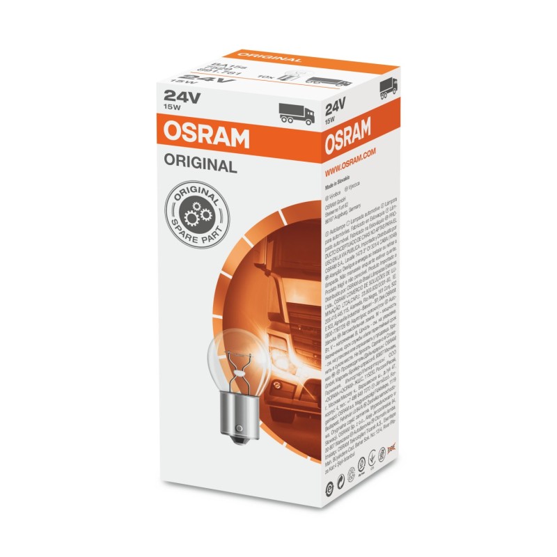 Osram Original BA15s 24V 15W 7529 &