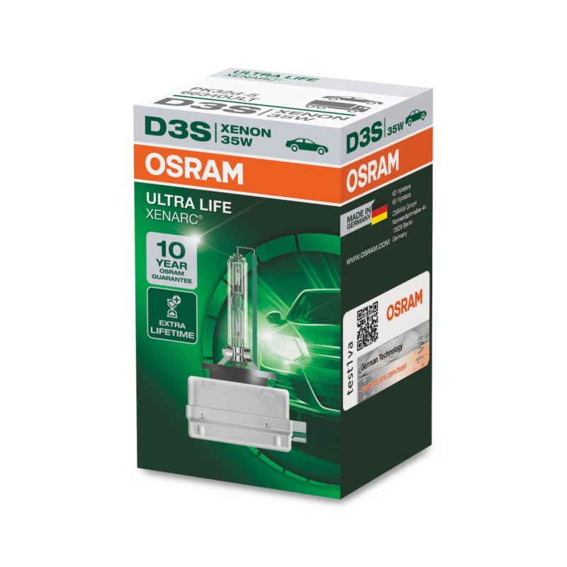 Osram XENARC ULTRA LIFE D3S Pk32d-5 V 35W 66340ULT &