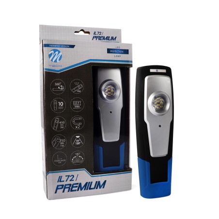 Linterna de LED 10 SMD + 1 HP