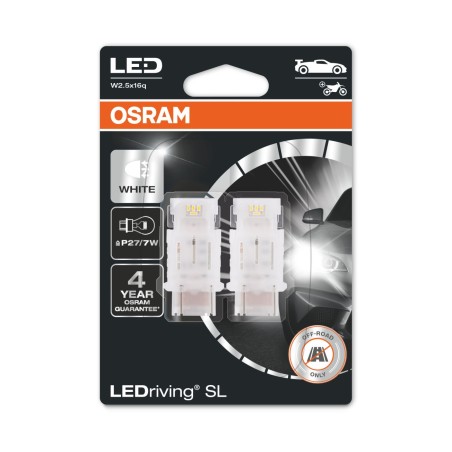 Osram LEDriving® 3157DWP-02B 2W/12V W3x16q ≠ "P27/7W" White 6000K