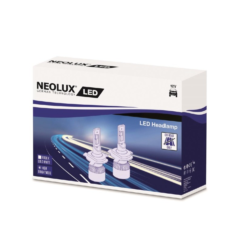 NEOLUX LEDriving® HL P43t 12V 13/13W H4