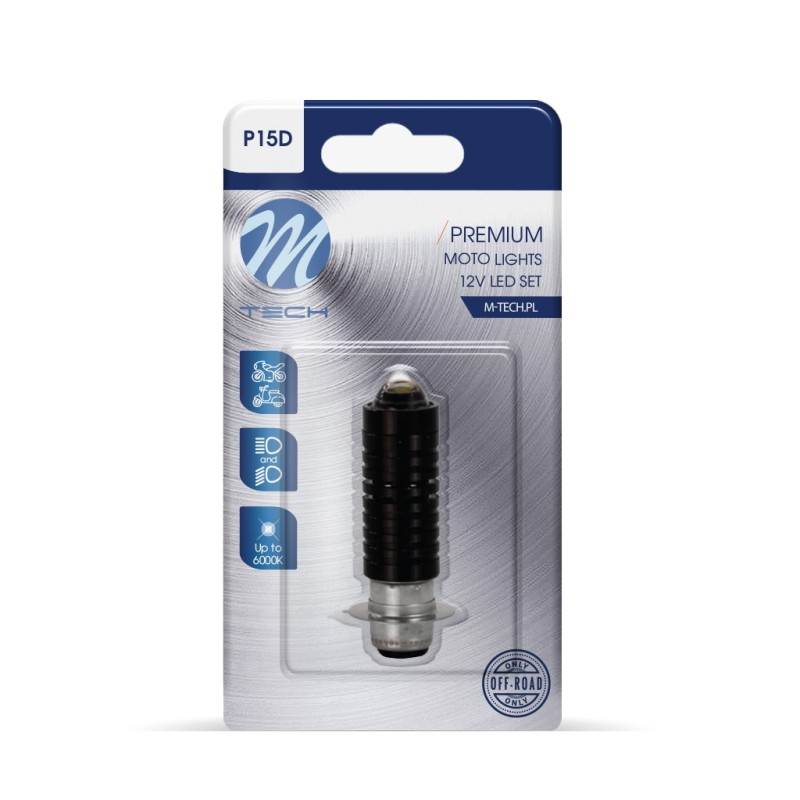 Blister 1x LED P15D-25-1 3570 SMD Blanco