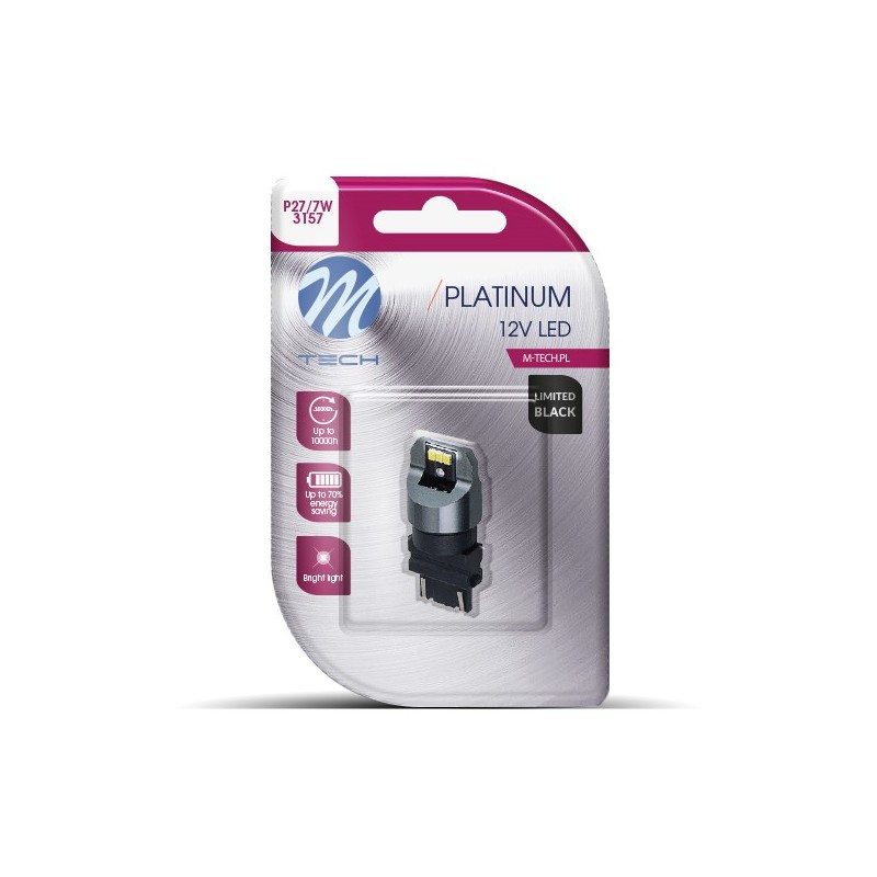 Blister 1x Diode LED 3157 6x3020 SMD Blanco