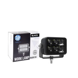Faro de largo alcance- dobre fila- soporte inferior- 30W 10-32V 3,4", Black Series