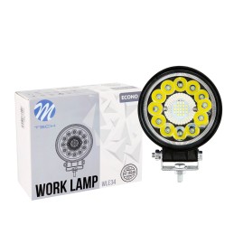 Lampa Robocza M-TECH ECONO WLE34 - 4" 33xSMD3030 - Round 33W 10-30V Combo